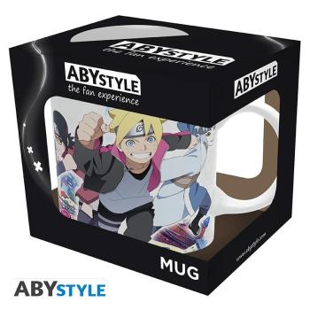 BORUTO - Becher "Gruppe"  Dieser Boruto Becher zeigt Boruto und seine Freunde von Konoha.